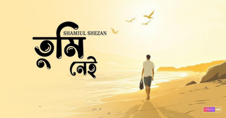 Tumi Nei lyrics | তুমি নেই | Shamiul Shezan